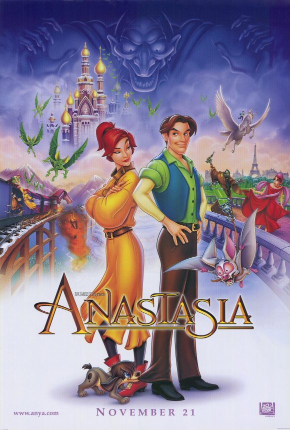 Affiche Poster. Anastasia. Don Bluth 1997. 2013-05-19